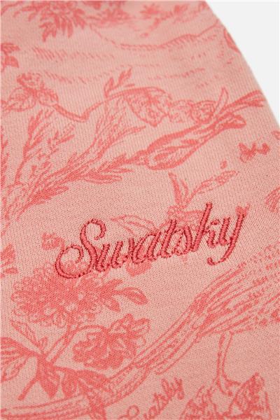 Swatsky Kız Çocuk Pembe Eşofman Altı