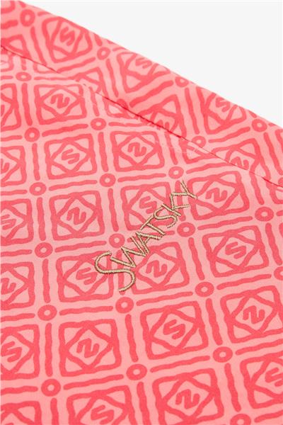 Swatsky Kız Çocuk Pembe Şort