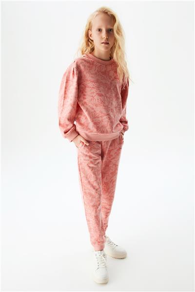 Swatsky Kız Çocuk Pembe Sweatshirt
