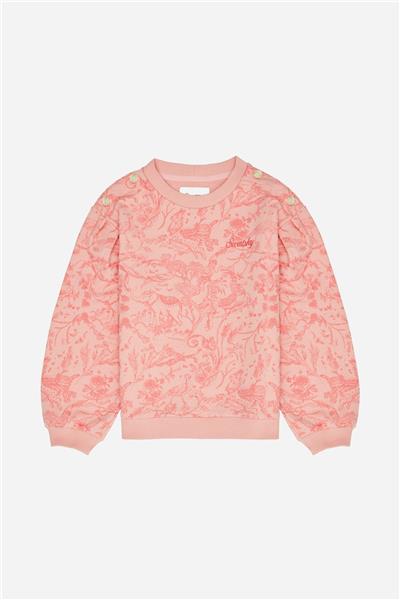 Swatsky Kız Çocuk Pembe Sweatshirt