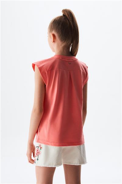 Swatsky Kız Çocuk Pembe Tshirt