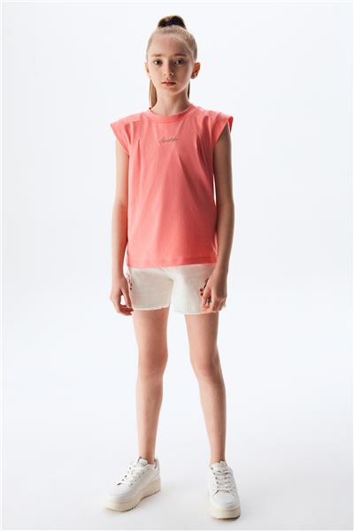 Swatsky Kız Çocuk Pembe Tshirt
