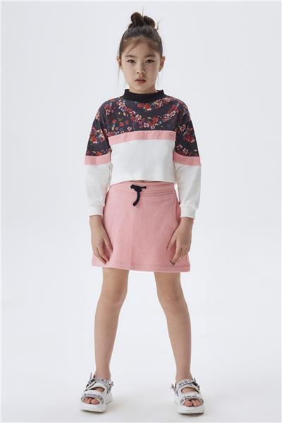 Swatsky Kız Çocuk Renkli Sweatshirt