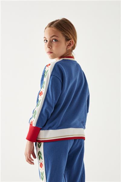 Swatsky Kız Çocuk Saks Sweatshirt