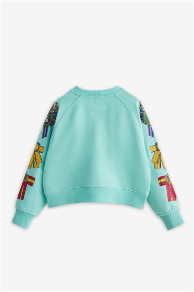 Swatsky Kız Çocuk Turkuaz Sweatshirt