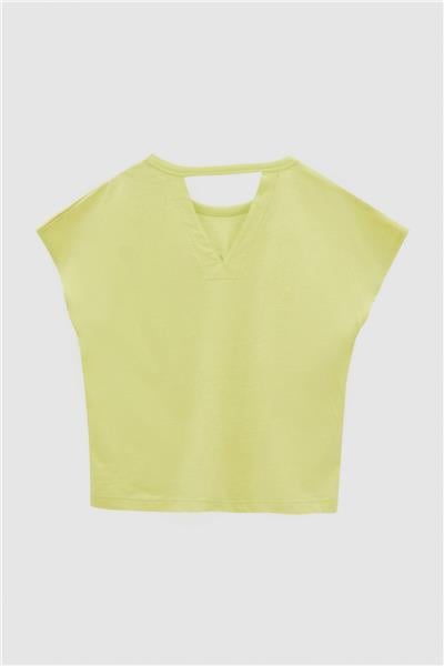 Swatsky Kız Çocuk Yeşil T-Shirt