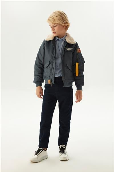 TOPGUN Erkek Çocuk Mavi Mont