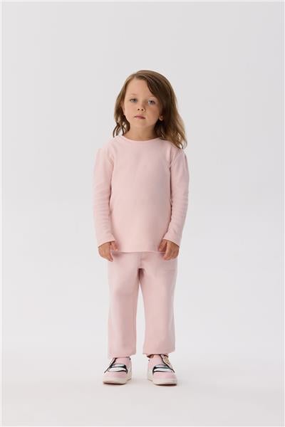 Tyess Basic Kız Bebek Pembe T-Shirt