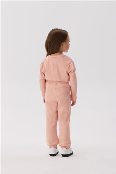 Tyess Basic Kız Bebek Somon Eşofman Altı