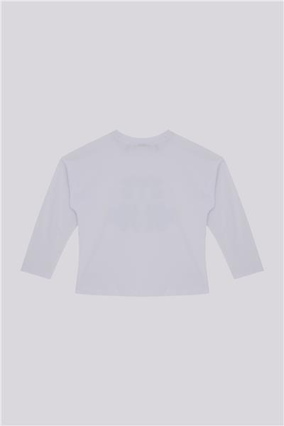 Tyess Basic Kız Çocuk Beyaz TshirtTyess Basic Kız Çocuk Beyaz Tshirt