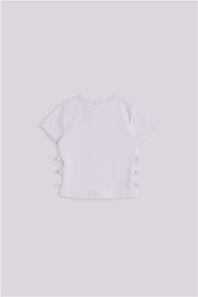 Tyess Basic Kız Çocuk Beyaz TshirtTyess Basic Kız Çocuk Beyaz Tshirt