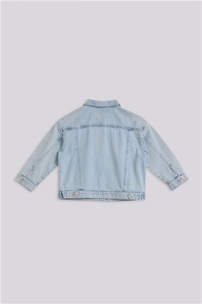 Tyess Basic Kız Çocuk Denim CeketTyess Basic Kız Çocuk Denim Ceket