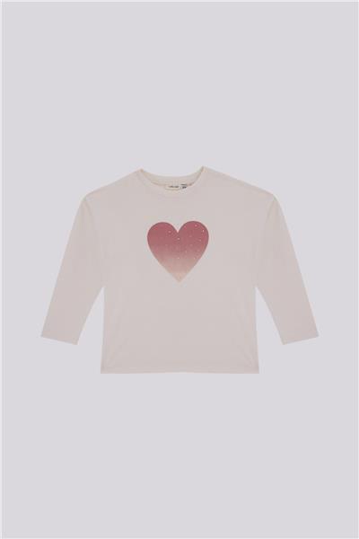 Tyess Basic Kız Çocuk Ekru TshirtTyess Basic Kız Çocuk Ekru Tshirt