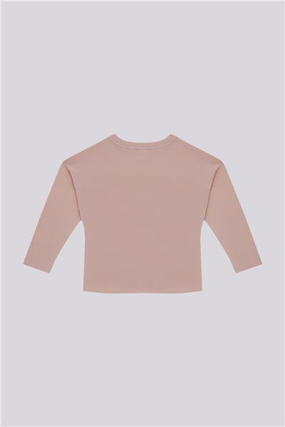 Tyess Basic Kız Çocuk Gül Kurusu TshirtTyess Basic Kız Çocuk Gül Kurusu Tshirt