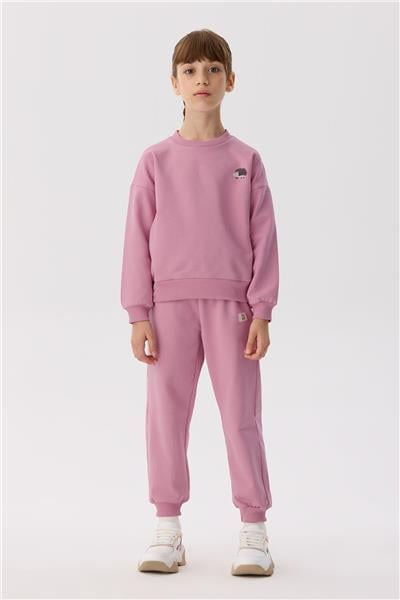 Tyess Basic Kız Çocuk Pembe Takım