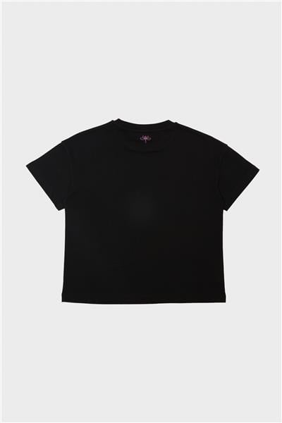 Tyess Kız Çocuk Antrasit T-Shirt