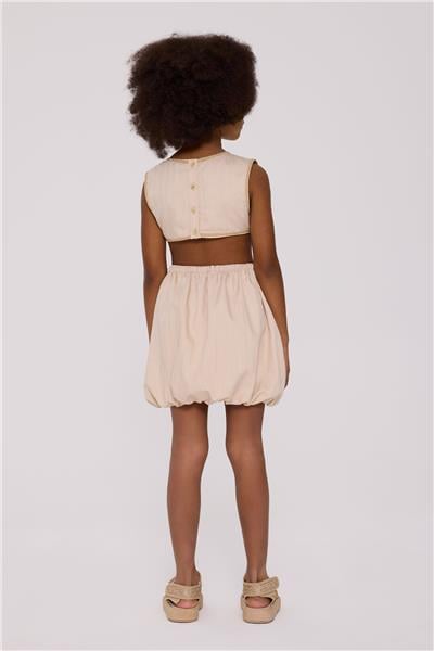 Tyess Girl Beige DressTyess Girl Beige Dress