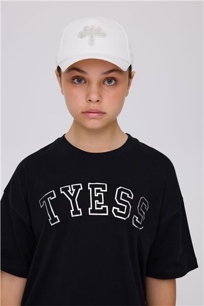Tyess Kız Çocuk Bej ŞapkaTyess Kız Çocuk Bej Şapka