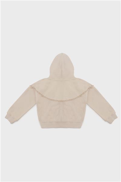 Tyess Kız Çocuk Bej Sweatshirt