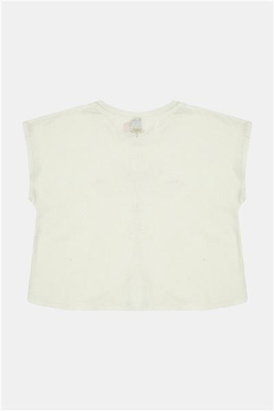 Tyess Kız Çocuk Bej Tshirt