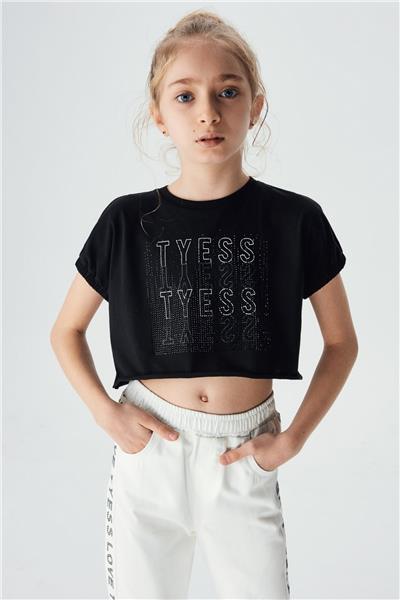 Tyess Kız Çocuk Beyaz Pantolon