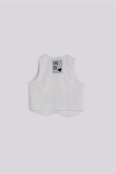 Tyess Girl Grey VestTyess Girl Grey Vest