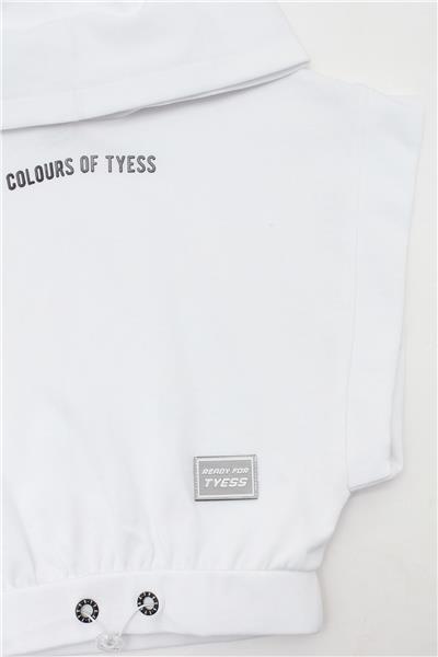 Tyess Kız Çocuk Beyaz Sweatshirt