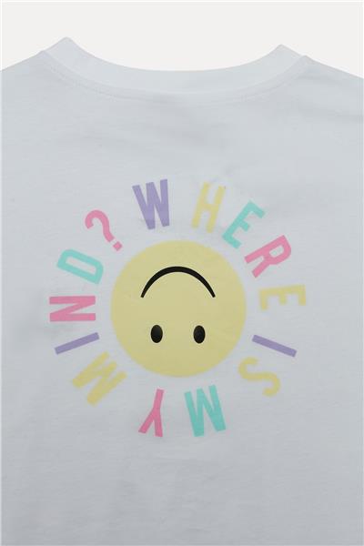 Tyess Kız Çocuk Beyaz T-Shirt
