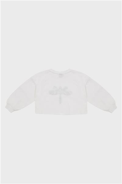 Tyess Kız Çocuk Beyaz T-Shirt