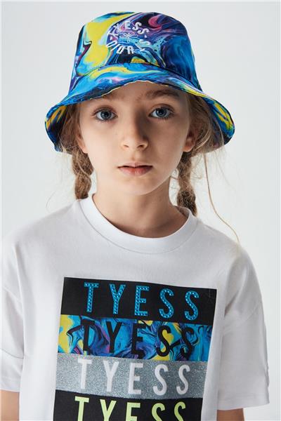 Tyess Kız Çocuk Beyaz T-Shirt