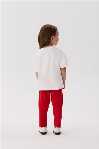 Tyess Kız Çocuk Beyaz T-Shirt