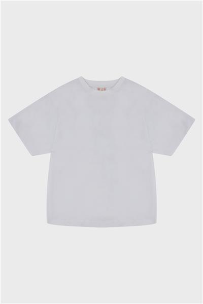 Tyess Kız Çocuk Beyaz T-Shirt