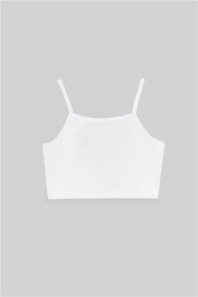Tyess Kız Çocuk Beyaz T-Shirt