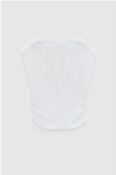 Tyess Kız Çocuk Beyaz T-Shirt