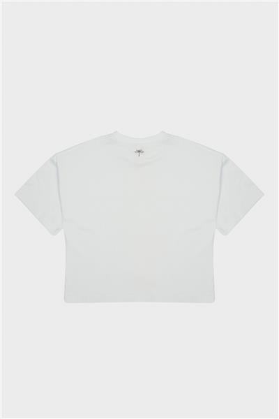 Tyess Kız Çocuk Beyaz T-Shirt