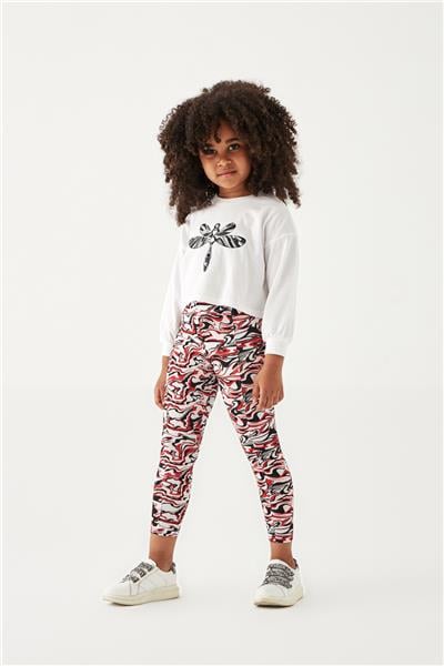Tyess Kız Çocuk Beyaz T-Shirt