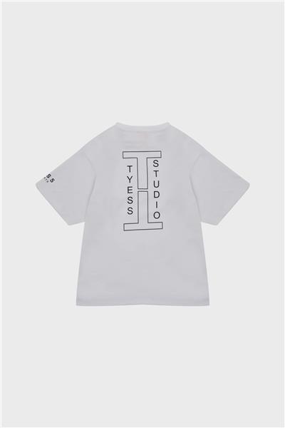 Tyess Kız Çocuk Beyaz T-Shirt