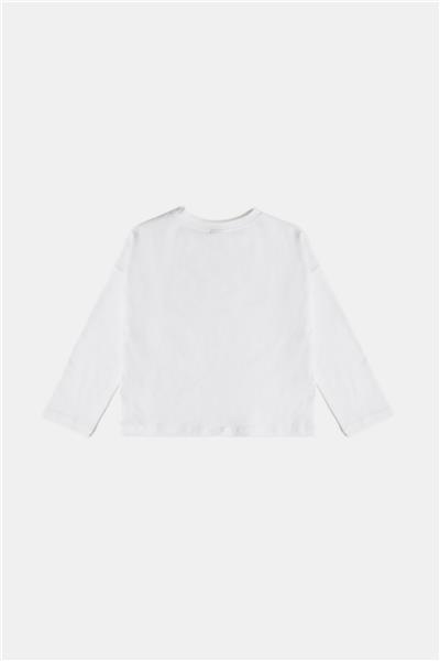 Tyess Kız Çocuk Beyaz T-Shirt