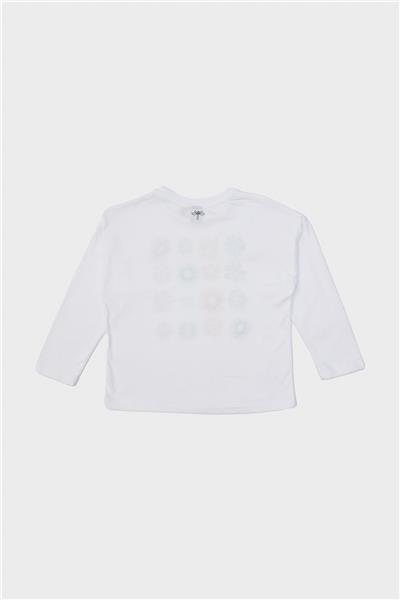 Tyess Kız Çocuk Beyaz T-Shirt
