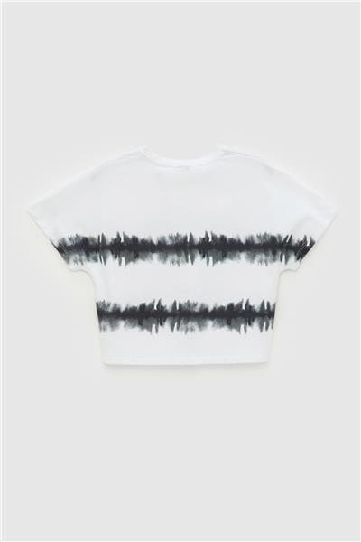 Tyess Kız Çocuk Beyaz T-Shirt