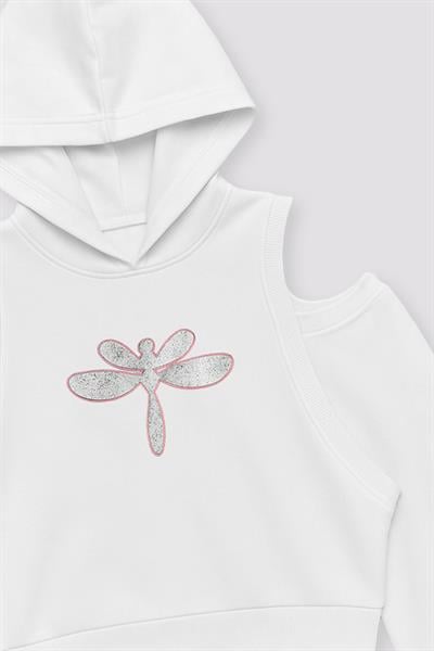 Tyess Kız Çocuk Beyaz T-ShirtTyess Kız Çocuk Beyaz T-Shirt