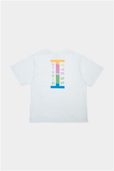 Tyess Kız Çocuk Beyaz Tshirt