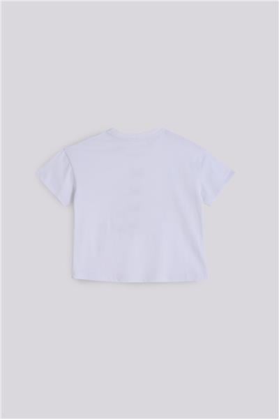 Tyess Kız Çocuk Beyaz TshirtTyess Kız Çocuk Beyaz Tshirt