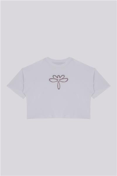 Tyess Kız Çocuk Beyaz TshirtTyess Kız Çocuk Beyaz Tshirt