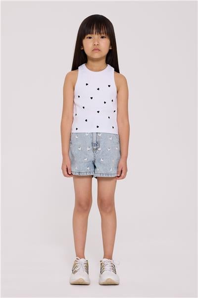 Tyess Kız Çocuk Beyaz TshirtTyess Kız Çocuk Beyaz Tshirt