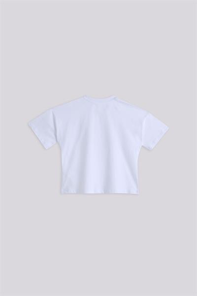 Tyess Kız Çocuk Beyaz TshirtTyess Kız Çocuk Beyaz Tshirt