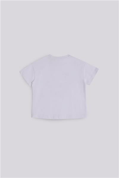 Tyess Kız Çocuk Beyaz TshirtTyess Kız Çocuk Beyaz Tshirt