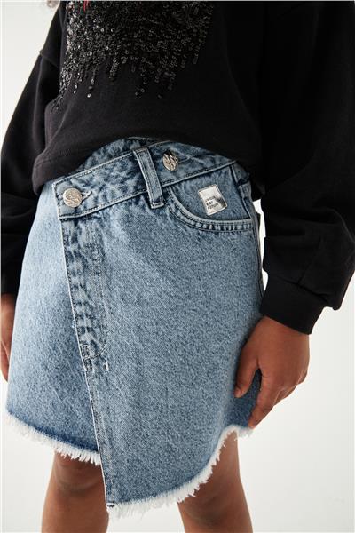 Tyess Kız Çocuk Denim Etek