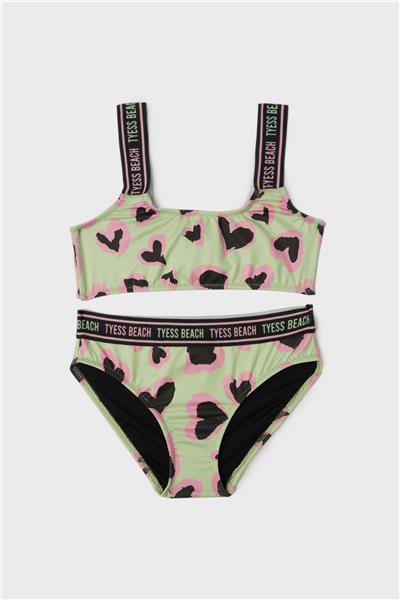 Tyess Kız Çocuk Desenli Bikini