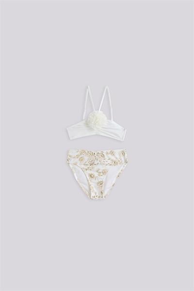 Tyess Kız Çocuk Desenli BikiniTyess Kız Çocuk Desenli Bikini